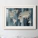 Trinx Navy World Map - Picture Frame Graphic Art Print on Paper in Blue | 37.5 H x 27.5 W x 1.5 D in | Wayfair 820E316E173E4BDBA183C96E9A166752