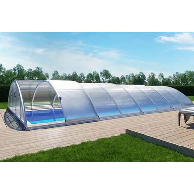 Automatische Poolüberdachung - elektrisch mit Motor SkyCover® Base 3.2x6.3m