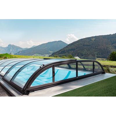 Swimmingpool-Überdachung / Abdeckung SkyCover® Harmony Clear 4.7x8.5m