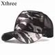 Xthree – casquette de Baseball d'été en maille Camouflage Snapback Hip Hop pour hommes et femmes
