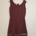 Brandy Melville Dresses | New Brandy Melville Open Back Dress - Bordeaux | Color: Red | Size: M