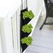 Touch of ECO Organic Basil Hanging Planter Bag Grow Kit Natural Fibers in White | 24 H x 9 W x 4 D in | Wayfair 6072