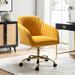 Etta Avenue™ Adan Task Chair Upholstered in Yellow | 33.5 H x 23.2 W x 22.8 D in | Wayfair 73A1570F901C44298C4A38FDAD3BA824