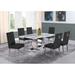 Willa Arlo™ Interiors Mcnamara Dining Set Wood/Upholstered/Metal in Gray | Wayfair FD5BB9AF05164CAD857FE27CDD63CD11