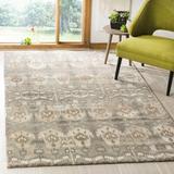 Brown/Gray 108 x 0.63 in Area Rug - Bungalow Rose Carpenter Southwestern Handmade Tufted Brown/Beige/Light Gray Area Rug | Wayfair