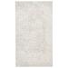 White 27 x 0.31 in Indoor Area Rug - Calidia Oriental Cream/Ivory Area Rug Polyester/Polypropylene Laurel Foundry Modern Farmhouse® | Wayfair