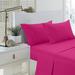 Winston Porter Willia Microfiber Sheet Set Polyester in Pink | 96 H x 81 W in | Wayfair 9082173319744595ADB5687209689C2E