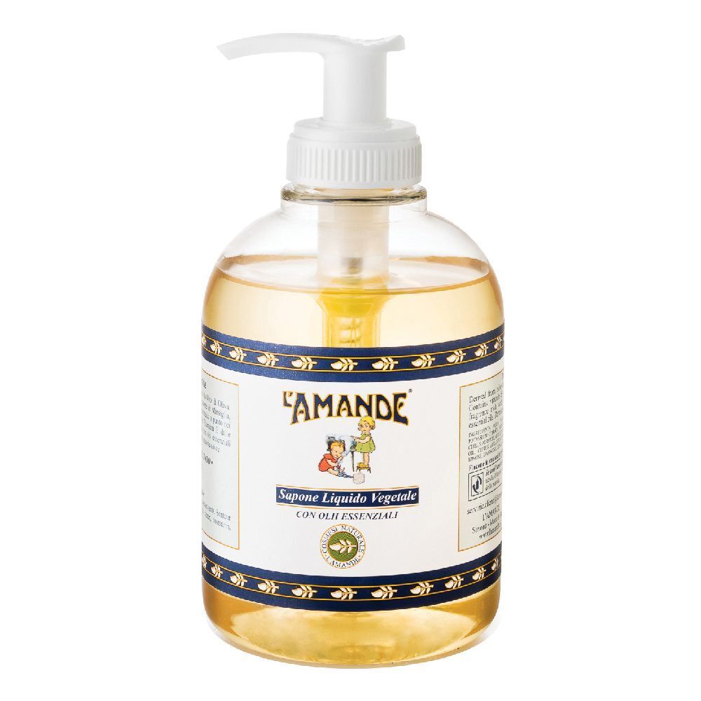 L'Amande Sapone Liquido Vegetale con Oli Essenziali 500 ml liquido