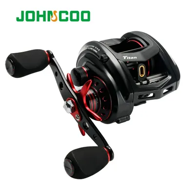 JOHNCOO – moulinet de pêche Casting MT200 grand jeu 13kg Max frein à friction 11 + 1 BB 7.1:1