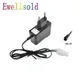 Ewellsold-Adaptateur chargeur mural AC/DC 7.2V 250mA pour batterie aste 7.2V Ni-CD/7.2V laissée