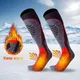 Chaussettes de ski longues épaisses thermiques pour hommes sports de plein air garder au chaud