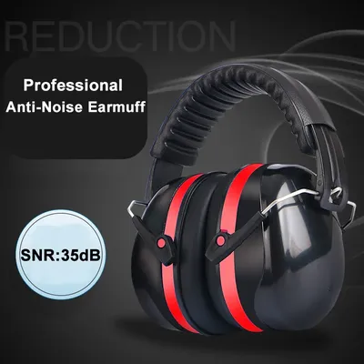 Protège-oreilles Anti-bruit pliable SNR-35dB pour enfants/adultes Protection sûre pour l'étude du