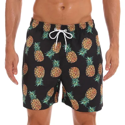 Shorts de surf à imprimé floral pour hommes maillots de bain de natation vêtements de plage