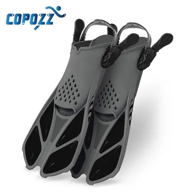 COPOZZ-Palmes de natation pour adulte équipement de sports aquatiques intérieurs palmes de plongée