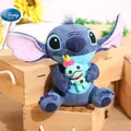 Peluche Lilo et Stitch de 23 cm jouets mignons de dessin animé disney cadeau d'anniversaire pour