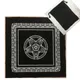 Noir autel Tarot cartes sac fête nappe pentagramme rétro nappe pour Divination Wicca velours