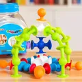 Jouets de bricolage 3D pour enfants petites ventouses pop nuits assemblées en silicone cadeaux