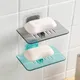 Boîte à savon en forme de feuille porte-savon de salle de bains assiette de rangement plateau