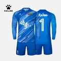 KELME – maillots de Football à manches longues pour hommes gardien de but uniforme de Football