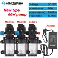 Pompe à eau électrique agricole 12V DC 60W 5L/min micro pompe à eau à membrane haute pression