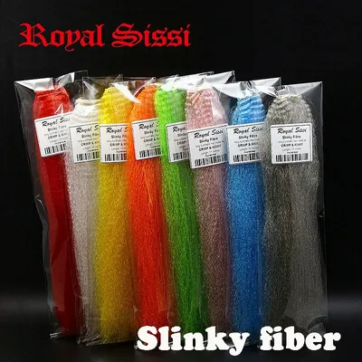 Royal Sissi – cheveux synthétiques longs crépus en fibres fines assorties de 8 couleurs/matériaux de