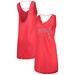 "Women's G-III 4Her by Carl Banks Heathered Red Los Angeles Angels Swim Cover-Up Dress"