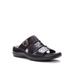 Wide Width Women's Gertie Sandals by Propet in Black (Size 12 W)