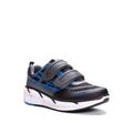 Men's Men's Ultra Strap Athletic Shoes by Propet in Black Blue (Size 16 M)