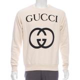 Gucci Sweaters | Gucci 2018 Gg Logo Sweater | Color: Black/Cream | Size: S