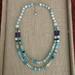 Anthropologie Jewelry | $185 New Amazonite & Amethyst Candy Shop Necklace | Color: Blue/Purple | Size: Os