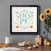 Red Barrel Studio® Garden Sketch Hope by J Paul - Picture Frame Textual Art Print on Paper Paper | 34.5 H x 34.5 W x 1.5 D in | Wayfair