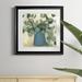 Gracie Oaks Greenery Still Life VI - Picture Frame Painting Print on Canvas Canvas, Solid Wood in Blue/Green | 30.5 H x 30.5 W x 1.5 D in | Wayfair