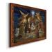 The Holiday Aisle® Nativity - Picture Frame Painting Print on Canvas Canvas, Solid Wood in Brown | 24 H x 18 W x 1.5 D in | Wayfair