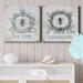 Ophelia & Co. Bee Kind - Wrapped Canvas Print on Canvas Canvas, Solid Wood in Gray | 24 H x 48 W x 1 D in | Wayfair