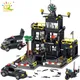 HUIQIBAO – jouets de Construction pour enfants Kit de blocs de Construction modèle de ville poste