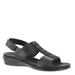 Easy Spirit Hazel - Womens 8.5 Black Sandal Medium