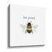 Gracie Oaks Bee Harmony VI White - Painting Print on Canvas in Green/White/Yellow | 24 H x 24 W x 2 D in | Wayfair 6EC4B05CCE4E4F6397873F0C0F353F69