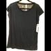 Under Armour Tops | Ladies Black Under Armour Nwt Shirt | Color: Black | Size: L