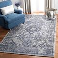 Green 60 x 0.43 in Indoor Area Rug - Charlton Home® Brettney Oriental Handmade Tufted Navy/Gray Area Rug Polyester/Cotton | 60 W x 0.43 D in | Wayfair