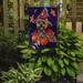 The Holiday Aisle® Iarrobino Jack Russell Terrier Halloween 2-Sided Polyester 1 x 0.11 ft. Garden Flag in Red/Orange/Blue | 15 H x 11.5 W in | Wayfair