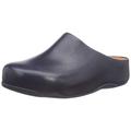 Fitflop Women's Shuv Leather Clog, Midnight Navy, 6 UK