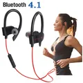 Écouteurs intra-auriculaires Bluetooth sans fil avec microphone casque antibruit boucle d'oreille