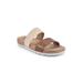 Women's Tahlie Flat Sandals by Cliffs in Tan Raffia (Size 10 M)