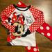 Disney Pajamas | Disney Minnie Pajamas - 3t | Color: Red/White | Size: 3tg