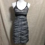 Athleta Dresses | Athleta Striped Dress | Color: Black/Gray | Size: Xs