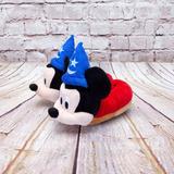 Disney Shoes | Disney Children's Night Time Mickey Mouse Slippers | Color: Blue/Red | Size: Unisex - Size 7