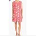 J. Crew Dresses | Classic J.Crew Sunburst Shift Dress | Color: Red/White | Size: M