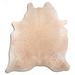 White 72 x 0.25 in Area Rug - Loon Peak® Natural Hair Handmade Cowhide Beige Area Rug Cowhide | 72 W x 0.25 D in | Wayfair