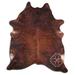 Brown 60 x 0.25 in Area Rug - Loon Peak® Natural Hair Handmade Cowhide Medium Brindle Area Rug Cowhide | 60 W x 0.25 D in | Wayfair