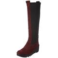 Fly London Women's BLYE332FLY Knee High Boot, Wine, 5 UK